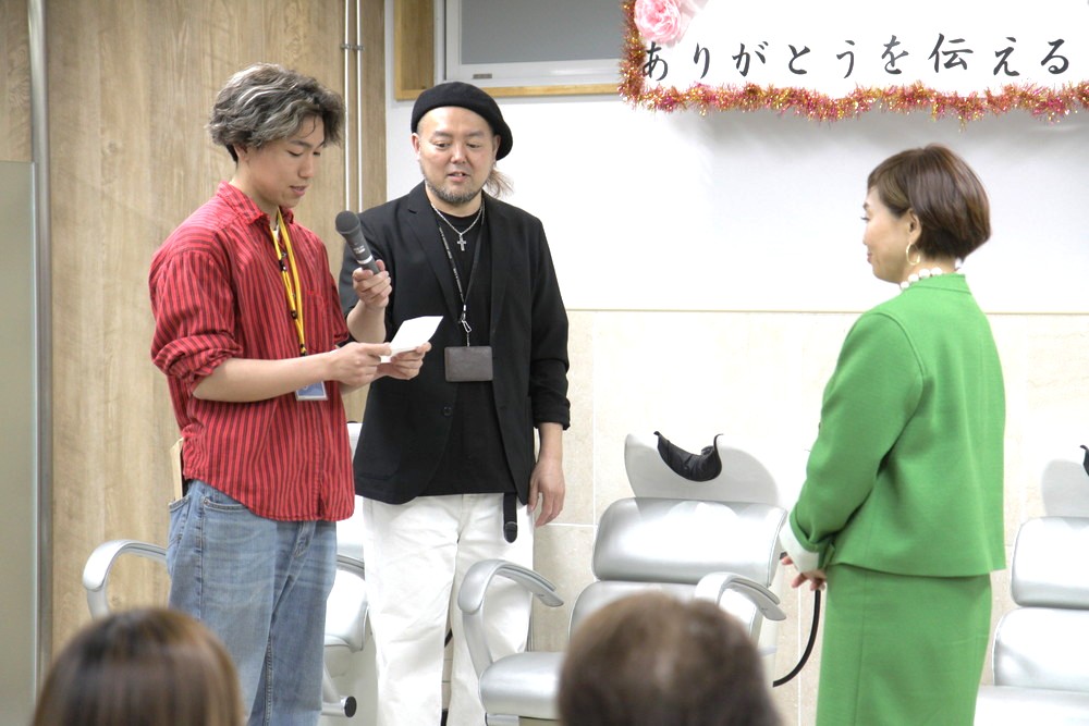 KISEIの母の日イベント写真
