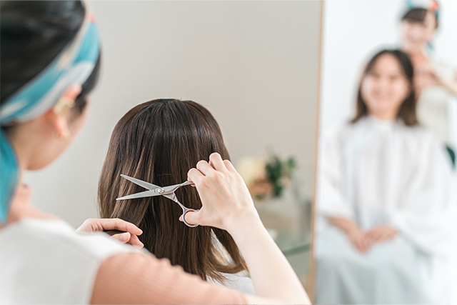 美容室KISEIのヘッドスパ